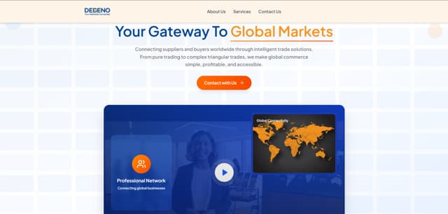 Dedeno global trade platform